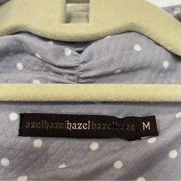 Azelhazelhazelhazelhaze polka dot y2k 2000s blazer trench coat jacket - Picture 2 of 4